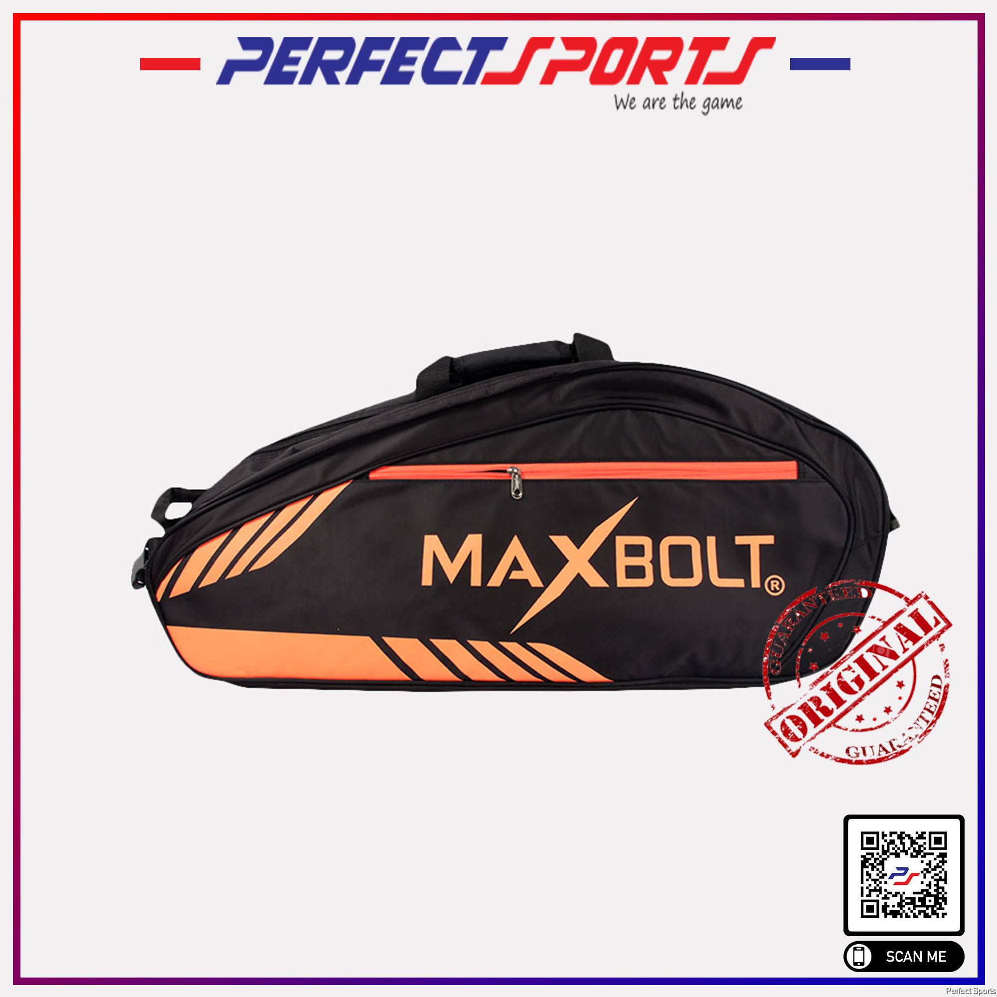 Perfect Sports Maxbolt Badminton Bag YH9002 Three Compartments