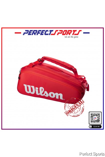 Wilson Super Tour Pack Tennis Bag Red