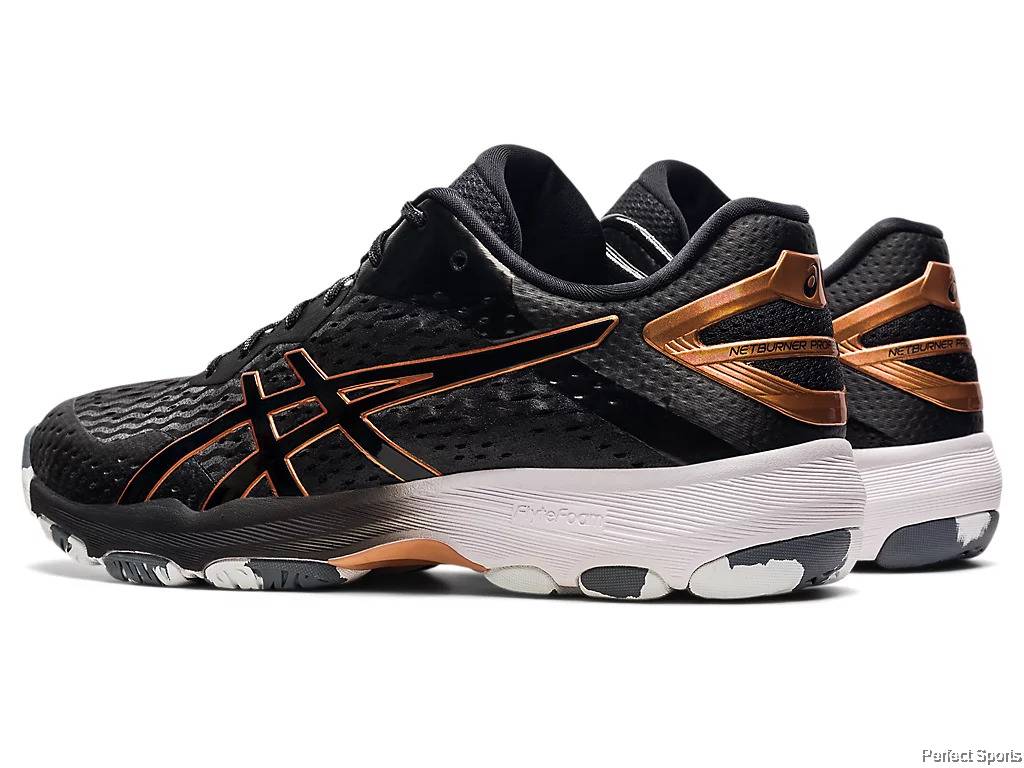 asics netburner professional ff black