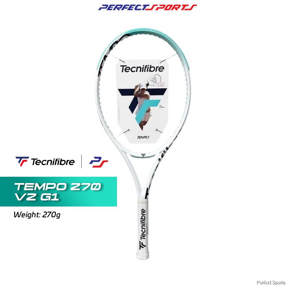 Free String + Grip] Tecnifibre Tempo 270 V2 Tennis Racket (270g