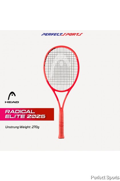 [Free String + Grip] HEAD Radical ELITE 2025 Tennis Racket GRIP 2