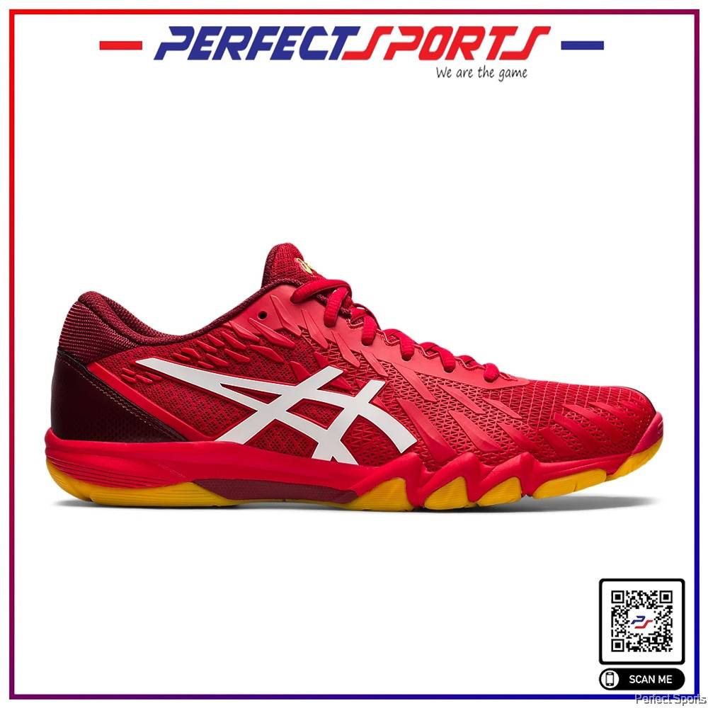 ASICS ATTACK BLADELYTE Unisex Table Tennis Shoes RED/WHITE