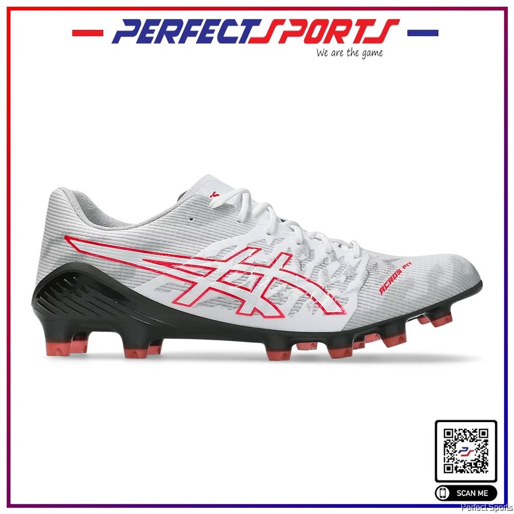 DS LIGHT ACROS PRO ／CLASSIC RED/WHITE ASICS Soccer Cleats DS LIGHT ACROS 3 Classic Red/White 1101A070