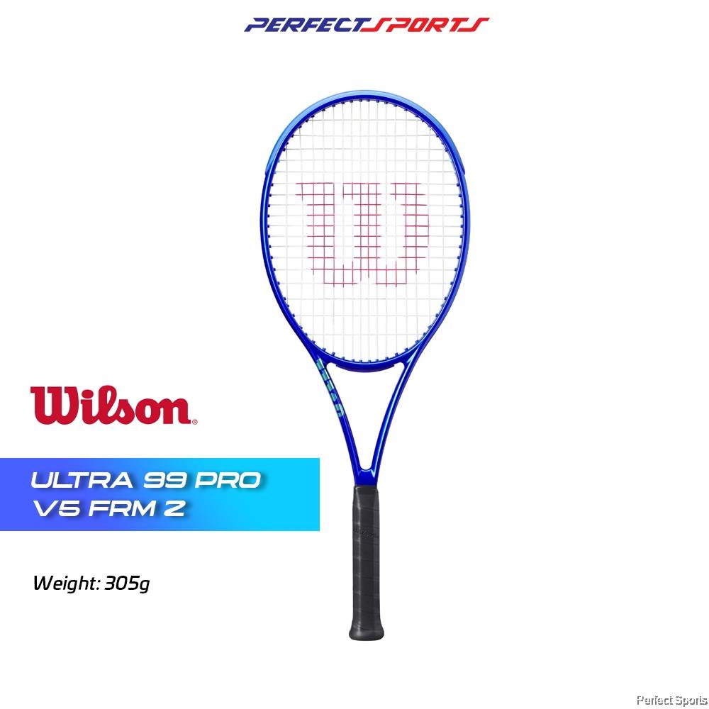 Free String + Grip] Wilson Ultra 99 Pro V5 Grip 2 Tennis Racket 305g