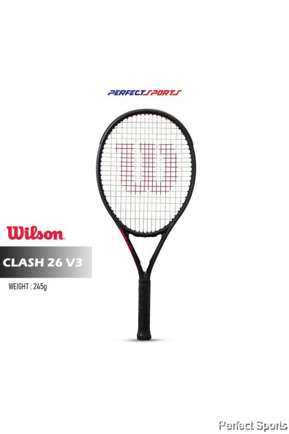 New Clash Racket WILSON Clash 26 V3 25 Junior Tennis Racket