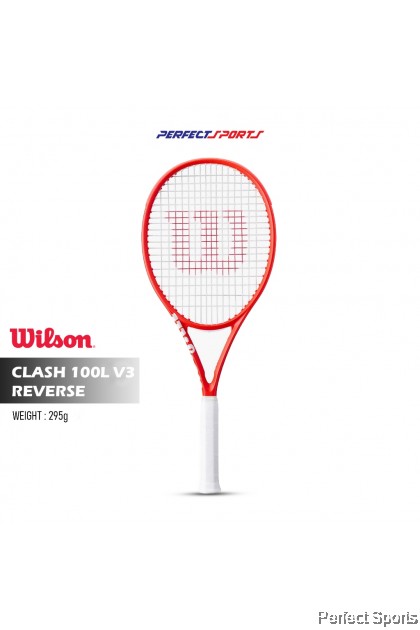 Raquette De Tennis Wilson Clash 25 V3 – Junior, Légère, Confortable Et Puissante