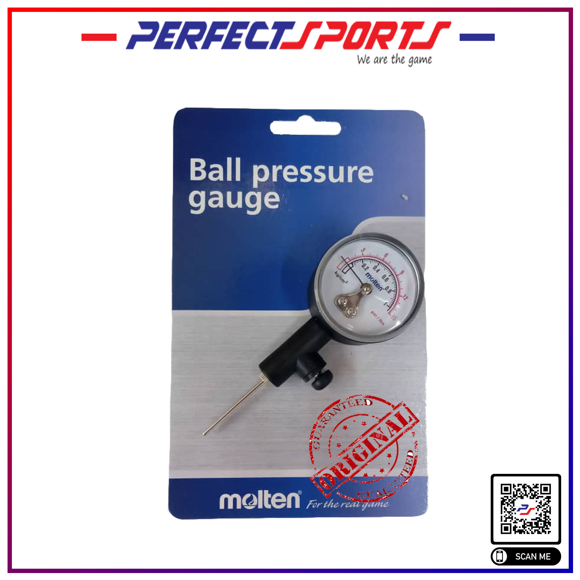 Perfect Sports Molten Ball Pressure Gauge [100 Genuine]