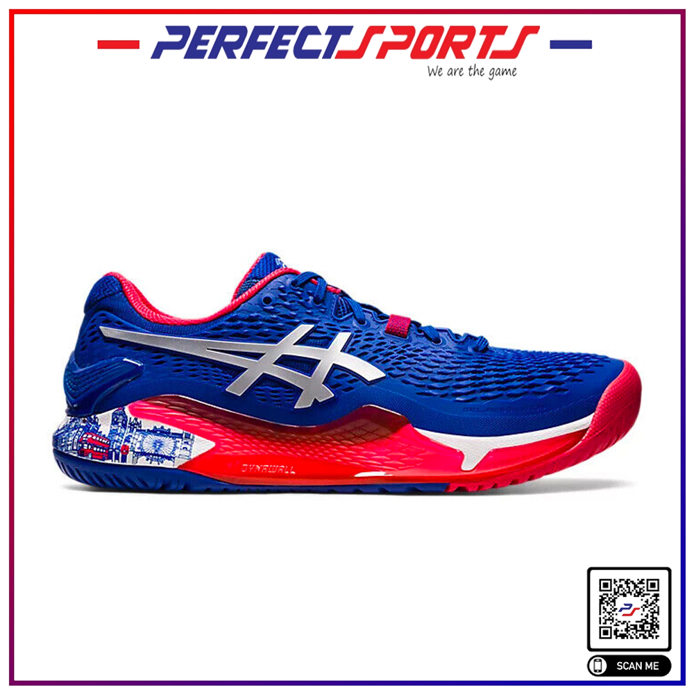 ASICS GELRESOLUTION 9 Blue/Pure Silver LIMITED EDITION MEN'S Tennis Shoe