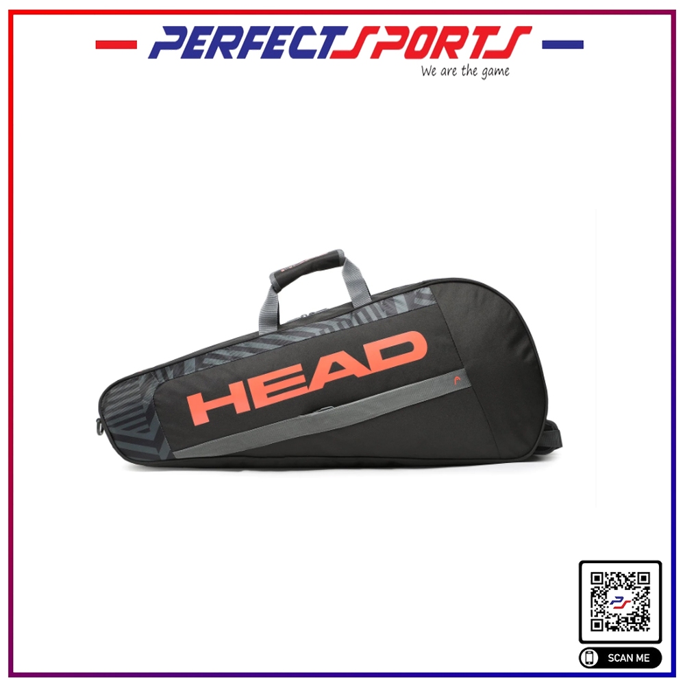 Head Racket Backpack K Head Base Racket Bag S Black/Orange