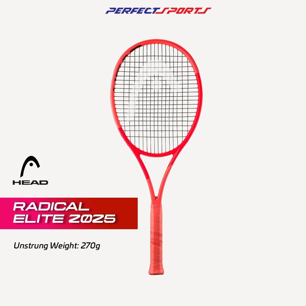 [Free String + Grip] HEAD Radical ELITE 2025 Tennis Racket GRIP 2