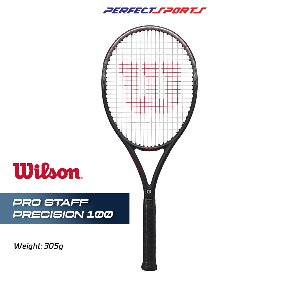 [Free String + Grip] Wilson PRO STAFF PRECISION 100 TENNIS RACKET GRIP2 ...