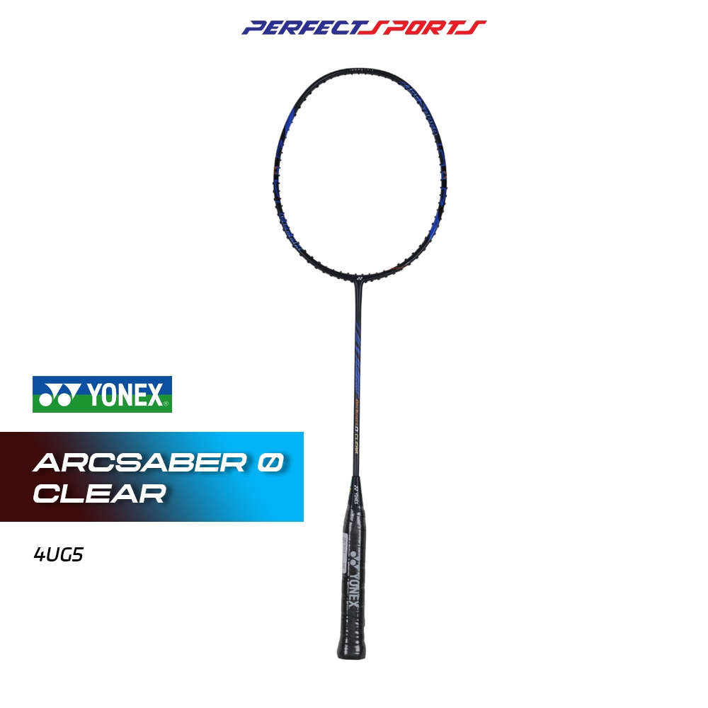 Free String + Grip] YONEX ARCSABER 0 CLEAR DARK MARINE BADMINTON